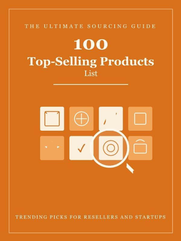 100 Top-Selling Products List - ebook cover